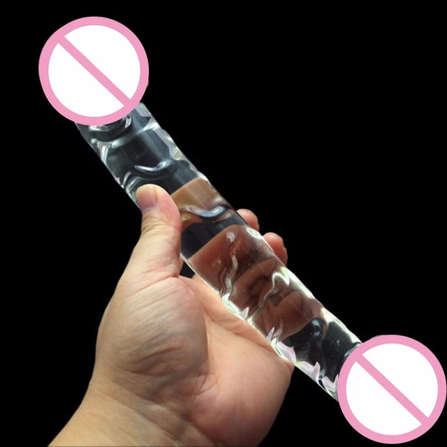 Godemichet Double Extrémité 44cm - Silicone Réaliste Rose, Pour Jouets Intimes