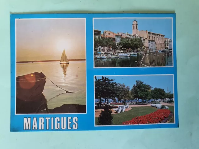 Carte Postale des Bouches du Rhône GF (13) Souvenir de Martigues Vues Divers