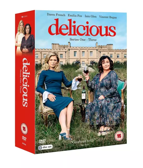 Delicious Series 1-3 Complete Box Set (DVD) Dawn French Emilia Fox (US IMPORT)