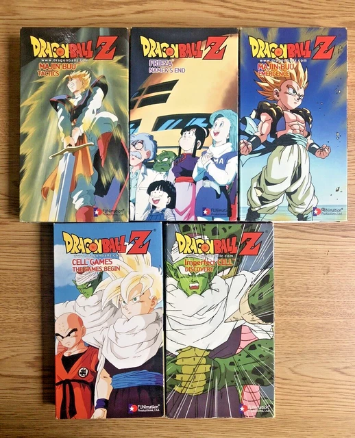DRAGON BALL Z VHS Lot of 5 Anime Video Cassette Tape Animation EUR 13,60 PicClick FR
