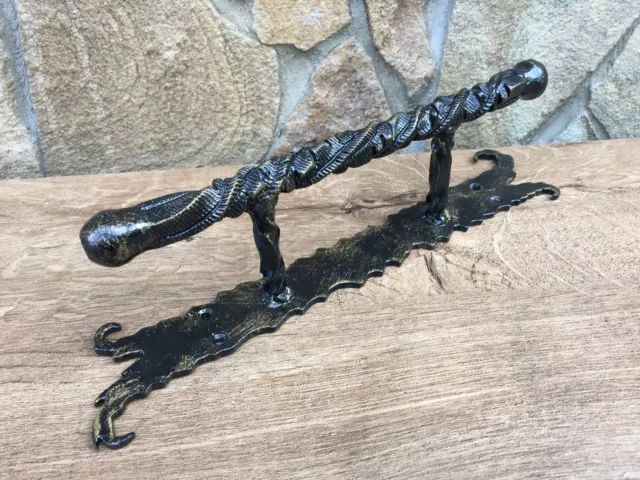Barn Door Handle Forged Metal Pull Iron