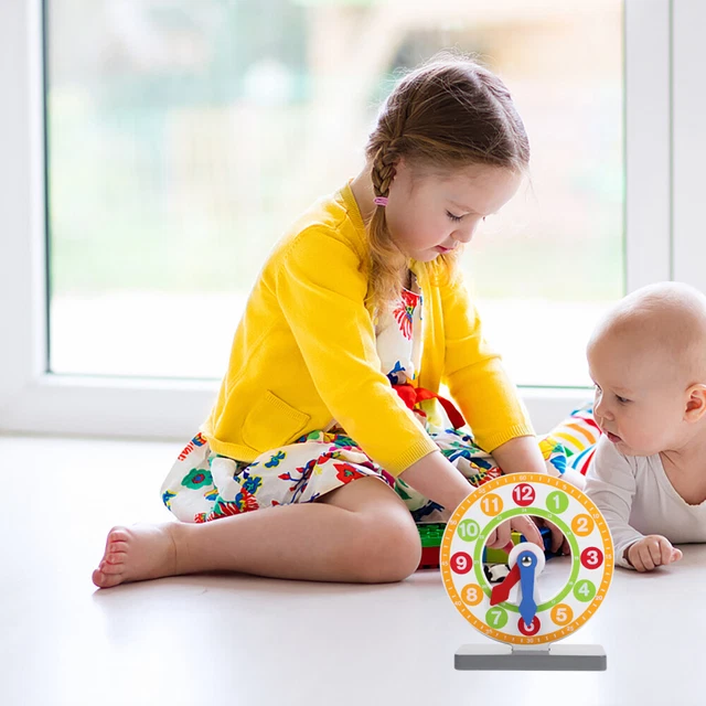 APPRENTISSAGE ÉDUCATIF MODÈLE D'horloge D'apprentissage Temps Enfant Tout Petit 167218308507 APPRENTISSAGE ÉDUCATIF MODÈLE D'horloge D'apprentissage Temps Enfant Tout Petit 167218308507
