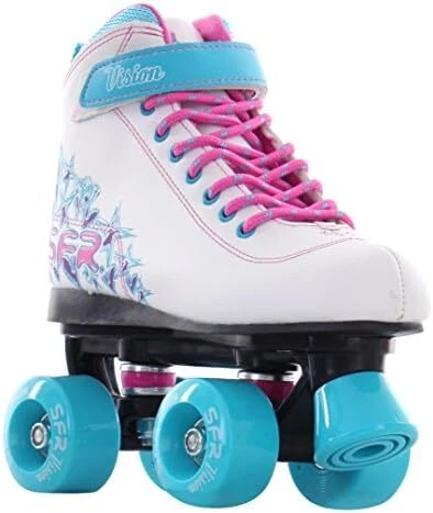 SFR Vision II Roller Quad Skate White/Blue UK6/EU39.5