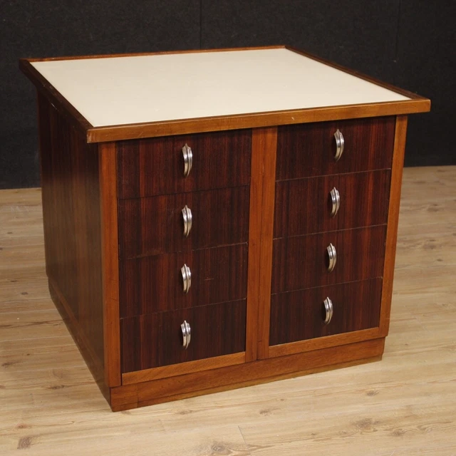 Cajonera francés diseno mueble cómoda aparador en madera 8 cajones caoba 900