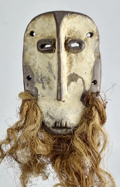 Puissant Masque idimu LEGA Culte du Bwami Mask Congo African Tribal Art mc 1843