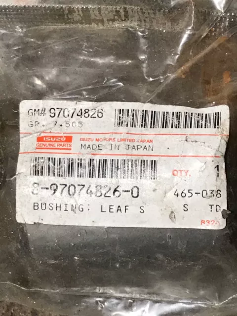 1 X ISUZU ELF NKR66E BUSHING, LEAF SPRING Bush 97074826