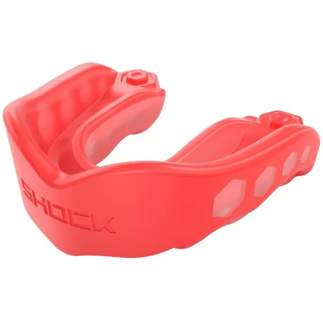 NEW Shock Doctor Gel Max Red Kids Mouth Guard