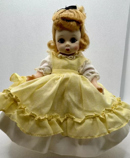 Pleasing Madame Alexander-Kins 8" Bent-Knee Doll, Amy From Little Women, IOB