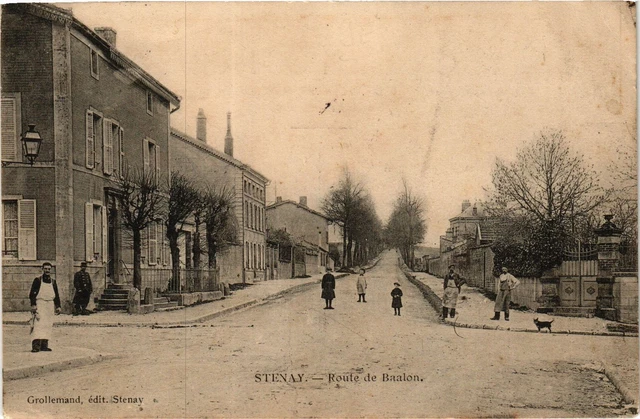 CPA Stenay - Route de Baalon (178701)