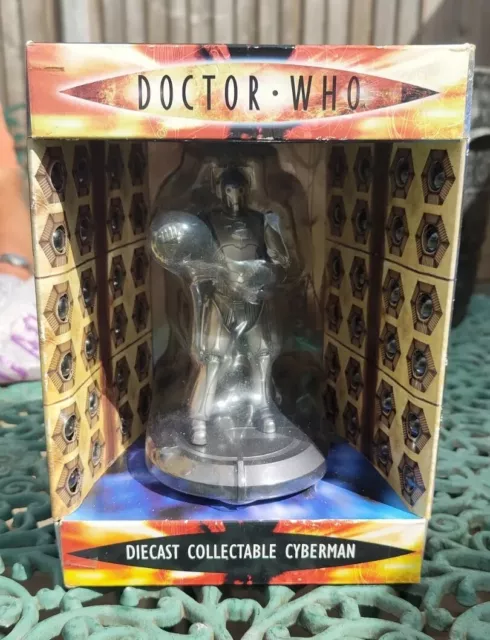 Doctor Dr. Who - Die-Cast Collectable Cyberman Figurine - NEW, Boxed, Unopened.