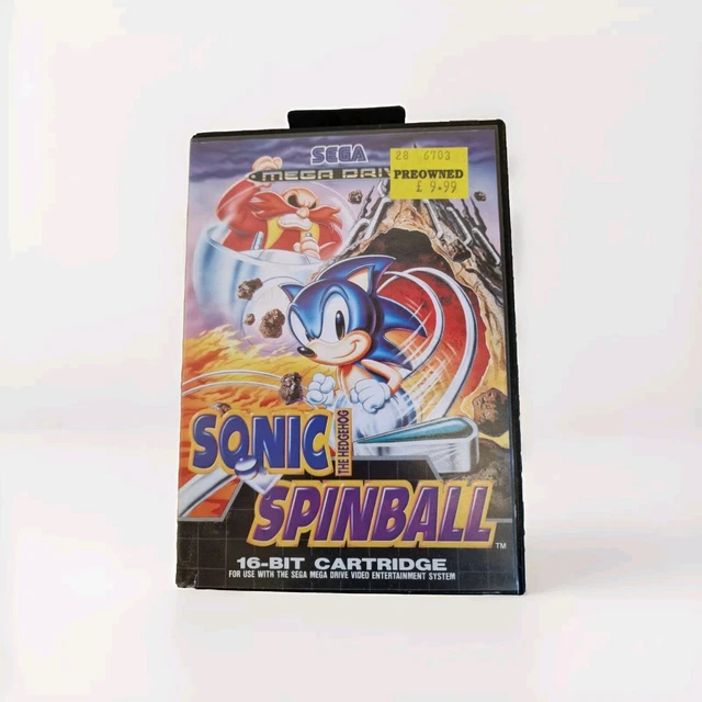 SEGA MEGA DRIVE Sonic The Hedgehog Spinball NO MANUAL £12.00 - PicClick UK