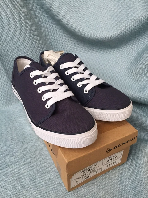 Dunlop canvas trainers 2025