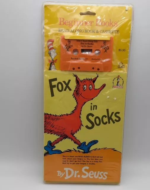 Fox in Socks (Beginner Books) Read-Along Cassette By Dr. Seuss New