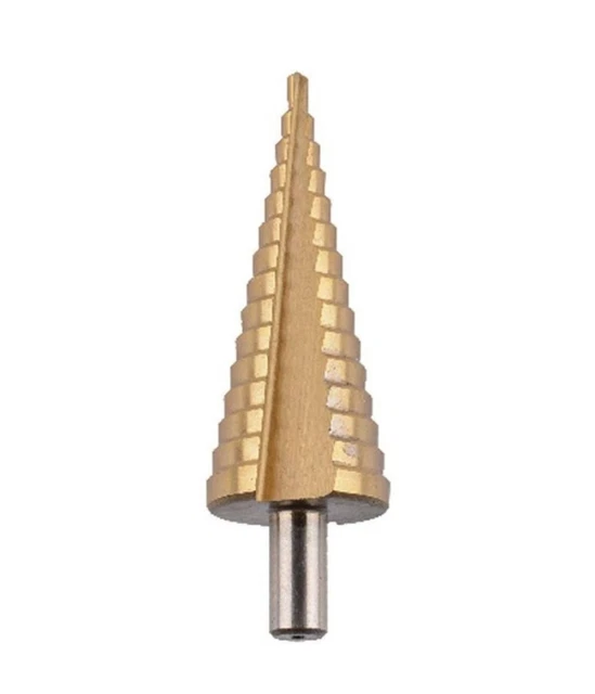 FRESA CONICA PUNTA Svasatrice A Gradini Per Trapano Allargafori Acciaio - Foto 8