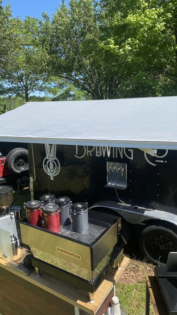 Espresso Trailer, Coffee, Concession, Donuts, Pastries, LaMarzocco