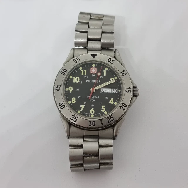 WENGER SWISS MILITARY Watch Working £33.00 PicClick UK