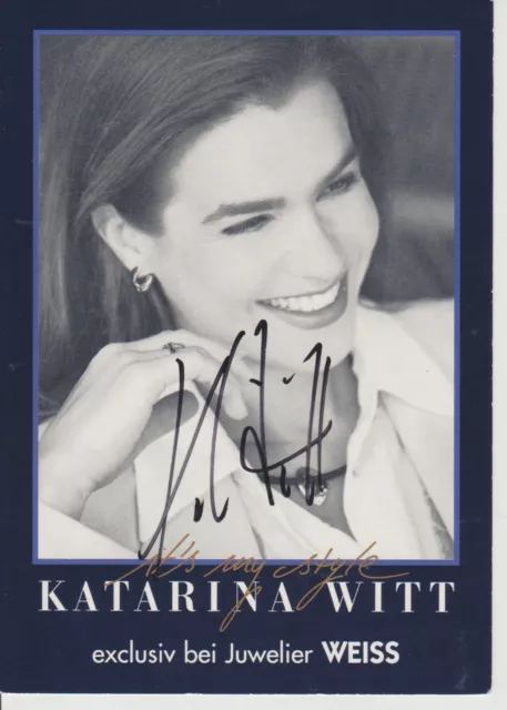 Katarina Witt, org sign AK