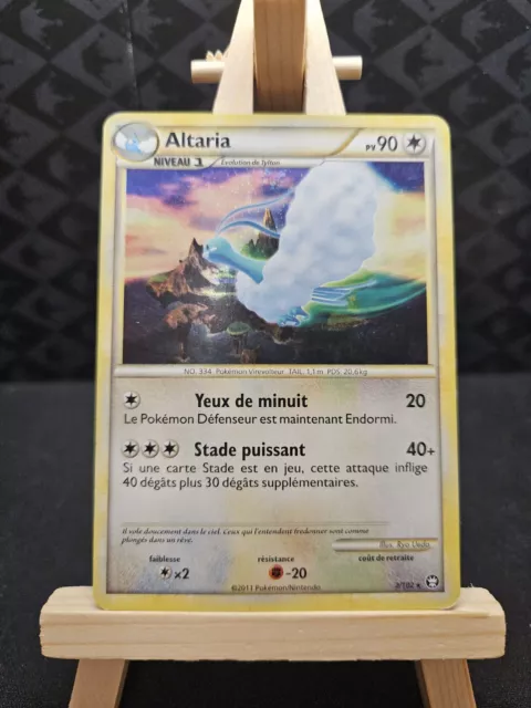 Carte Pokémon Altaria 2/102 Holo HS Triomphe