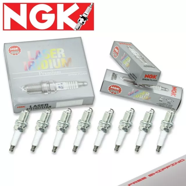 8 x Spark Plugs Made in Japan NGK Laser Iridium 4867 IFR6B-K 4867 IFR6BK Tune Up
