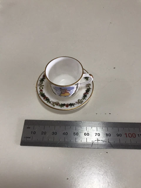 royal worcester miniature cup and saucer