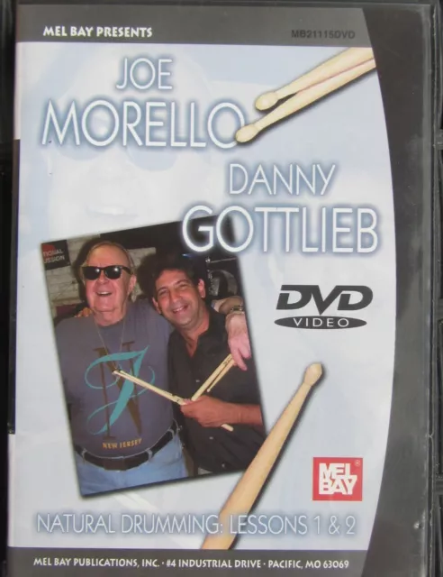 Joe Morello - Danny Gottlieb - Natural Drumming Lesson 1 & 2