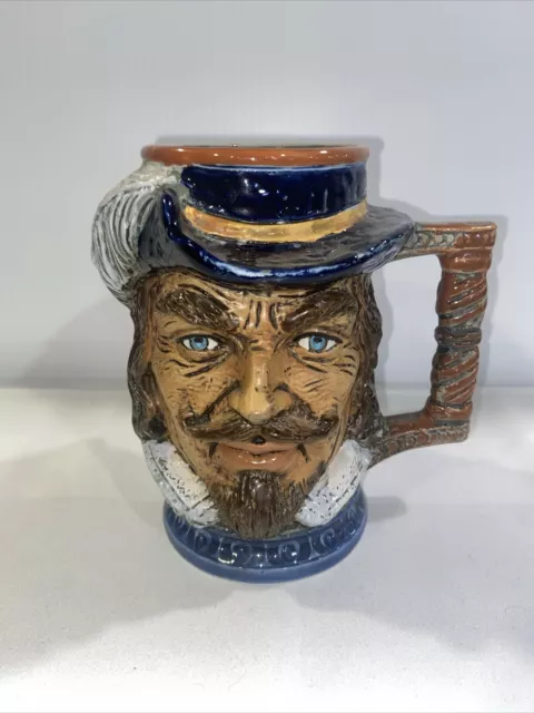 Capodimonte Hand Painted Italian S. Orvis  Mug Stein Vietata 2598 Nobleman Duke