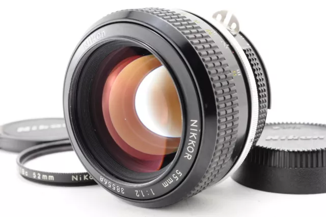 [NEAR MINT] Nikon Non Ai Nikkor 55mm F1.2 Standard Bright MF Lens From JAPAN