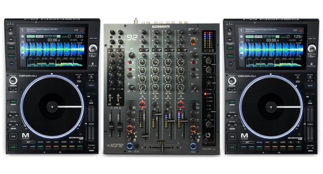 Denon DJ SC6000M Players + Allen & Heath Xone:92 Mixer Bundle Denon DJ SC6000M Players + Allen & Heath Xone:92 Mixer Bundle
