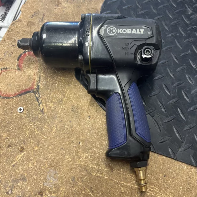 KOBALT 700 FTLBS Max Torque Impact Wrench 1/2” SGYAIR216 Pneumatic