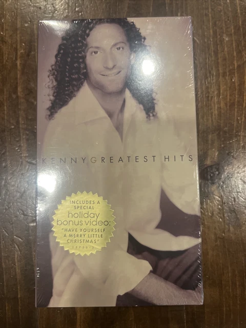 VHS KENNY G Greatest Hits Jazz Legend 8 Songs & Bonus Christmas