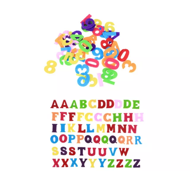 200 Pcs Fabric Letters Sew On Felt Alphabet Letters Fabric Alphabet Letters