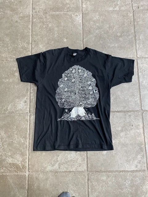 Vintage ‘91 The Old Testament Family Tree T-Shirt Bible Name- Size Men's XL