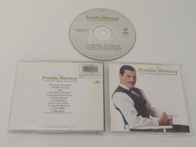 FREDDIE MERCURY - The Freddie Mercury Album - Cd - 1992 - Europe - 0777