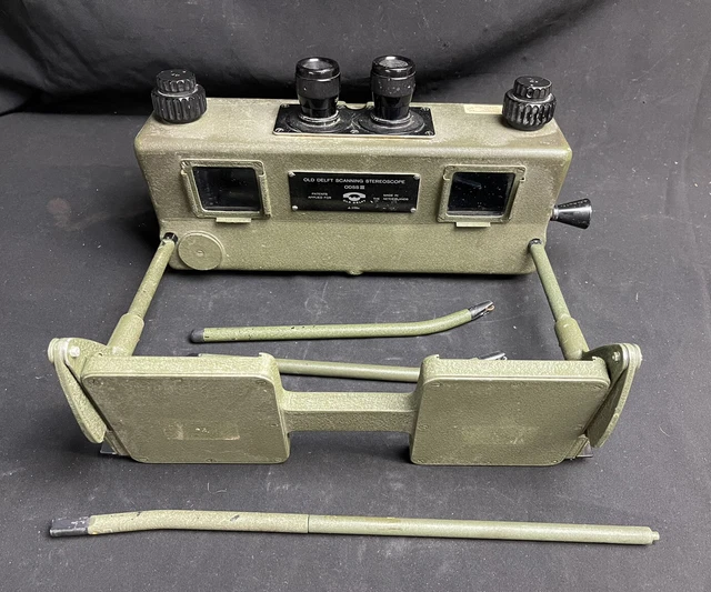 Old Delft Scanning Stereoscope, ODS III, Netherlands, A 3684, Good Condition