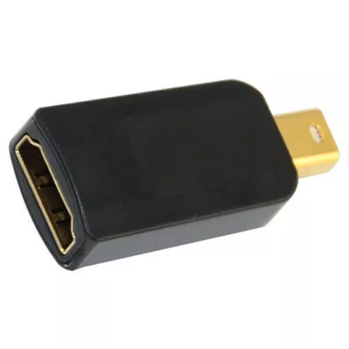Cable conector adaptador mini puerto de pantalla DP DisplayPort macho a HDMI hembra