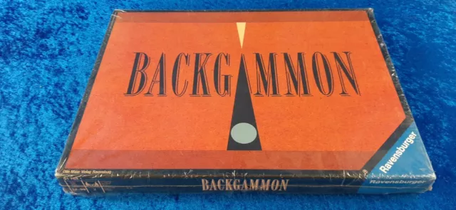 Backgammon Ravensburger 1992 Gioco Da Tavolo Vintage Anni 90 Nuovo