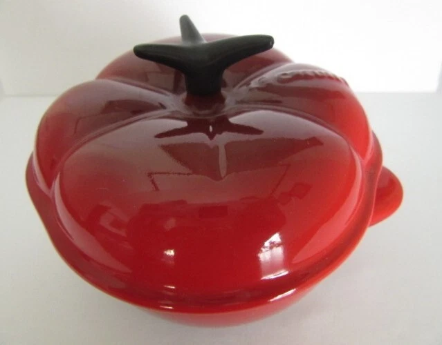 Le Creuset Stoneware Petite Cocotte Casserole Dish Red Tomato