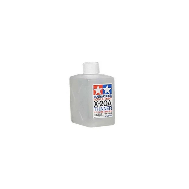 X-20a Diluant Acrylique (250ml) Tamiya 81040 Maquette Char Promo