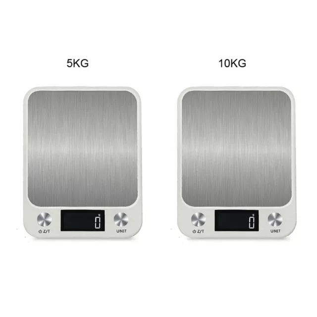 Digital Kitchen Scale LCD Display Stainless Steel Weighing