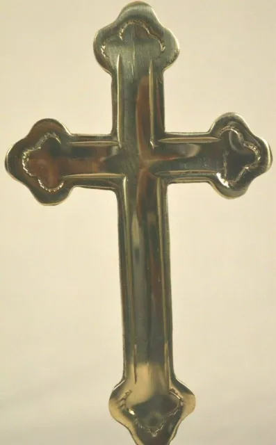 Christliches Messing Kreuz Jesus Katholische Antik Oberfläche Crucifixes Im