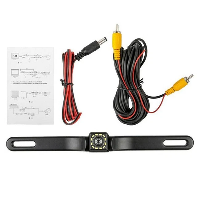 BOYO VISION BOYO VTK501HD – Telecamera Retrovisore HD Universale 6 In 1 Con 5 Supporti, IP68 - 5