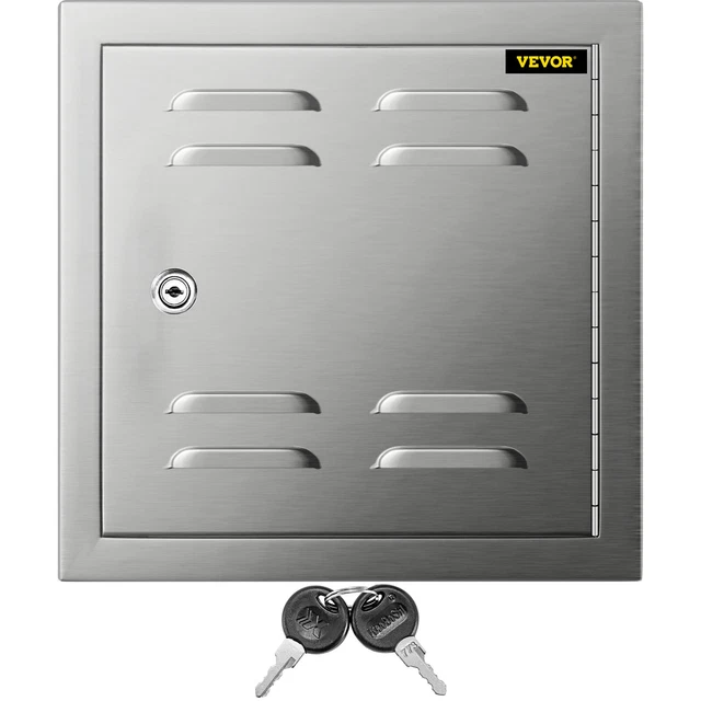 VEVOR 12" Outdoor Kitchen / BBQ Island Stainless Steel Single Access Door 12''