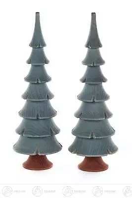 Baum Massivholzbäume grün H=ca 14,5 cm NEU Erzgebirge Holzbaum Weihnachtsbaum