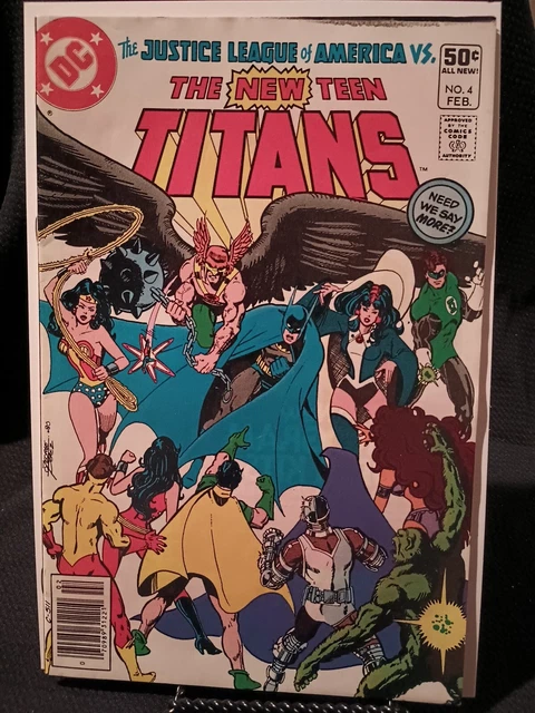 DC COMICS NEW Teen Titans Vol.1 #4 Newsstand 1st Arella (Raven's Mom