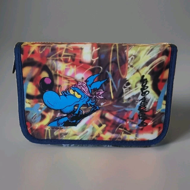 Invicta Portapenne Scuola Nose Fantasy, Blu e Grigio, Bustina
