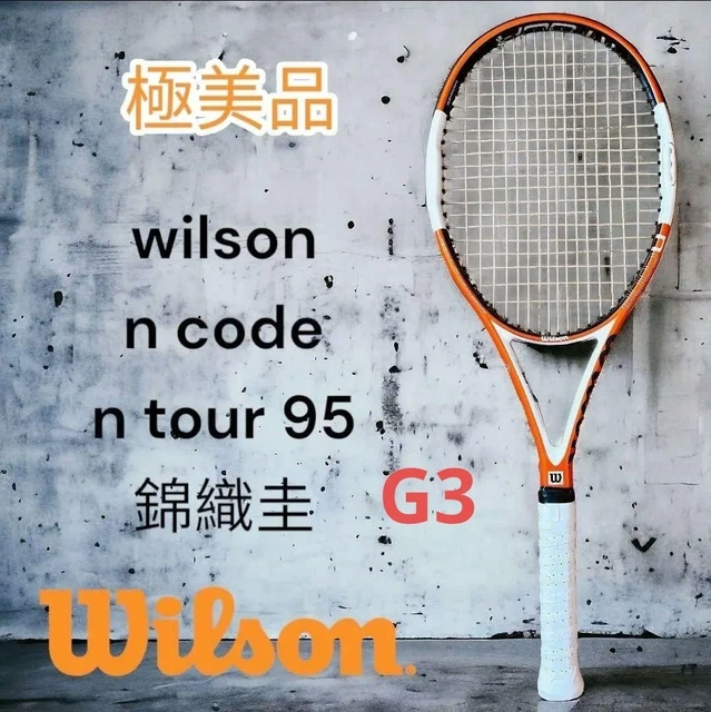 WILSON TENNIS RACKET N Code N Tour 95in² G3 (4+3/8) 120301K From Japan ...