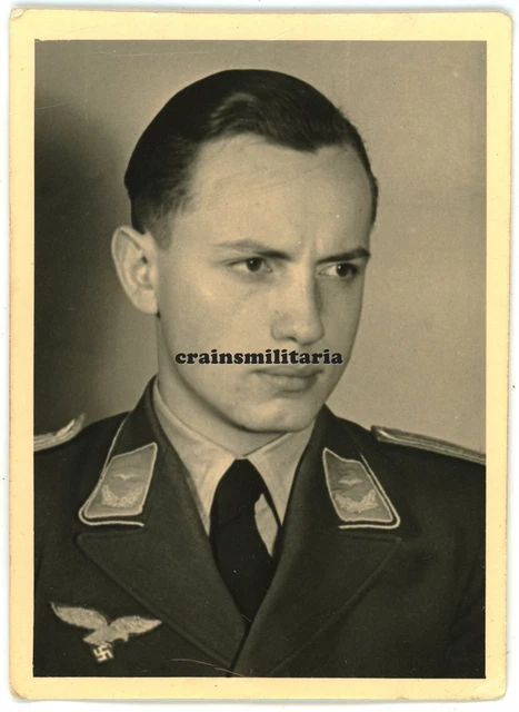 Orig. Foto Portrait NJG1 NJG6 Nachtjagd Pilot Ass Birkenstock KIA Vossenack 1944