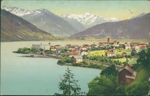 Ansichtskarte Zell am See gegen die Tauern um 1900 (Nr.910)