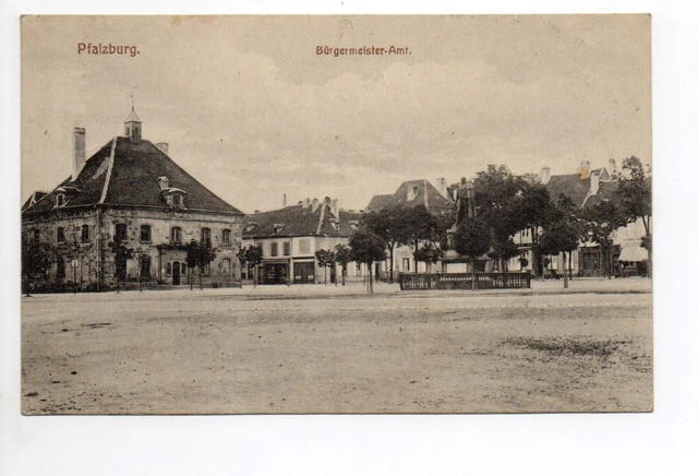 PHALSBOURG Pfalsburg Moselle CPA 57 Burgermeister Office.