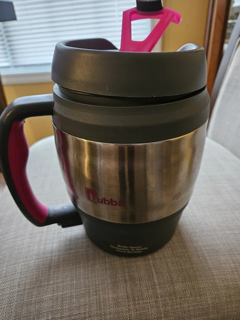 Bubba Classic Mug 52 oz insulated thermos travel desk cup keg with Bottle Opener